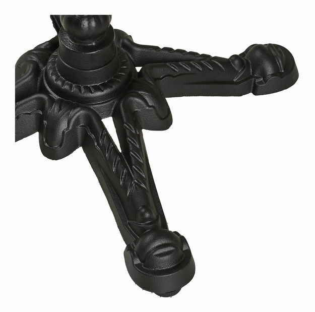 Bistro stôl Bsamira 4 (sivá + čierna)