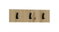 Cuier de perete Clifione W50 (stejar artisan)