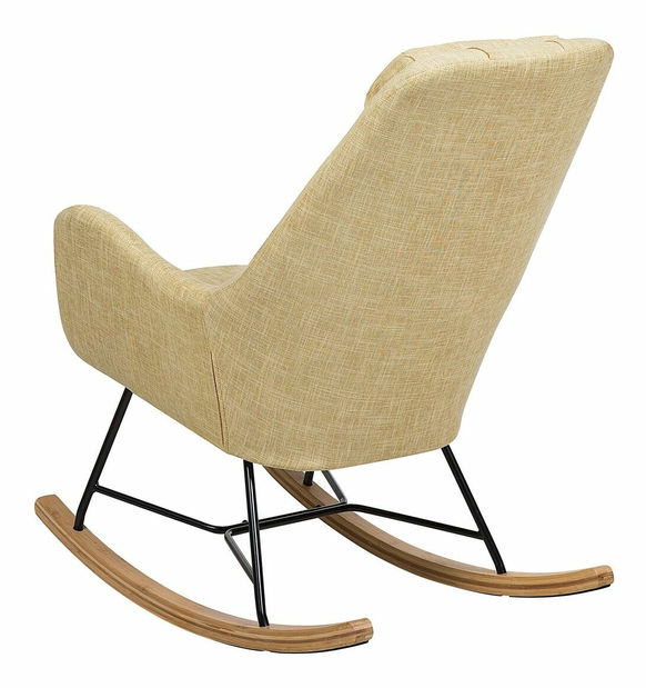 Fotoliu balansoar Aref (galben)