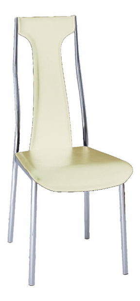 Jedálenská stolička Rea Iris béžová