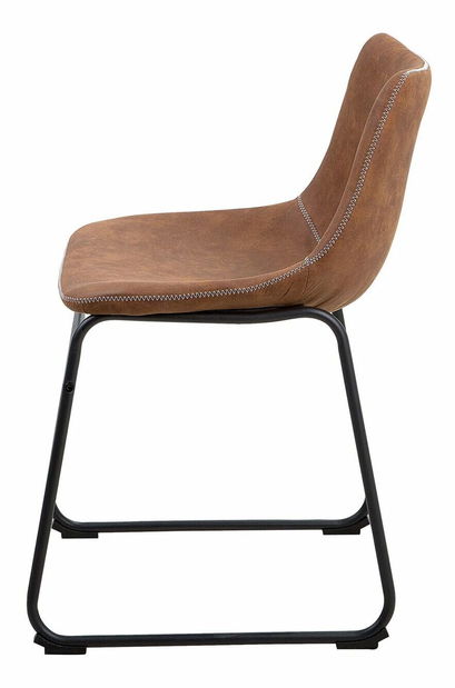 Set 2ks. jedálenských stoličiek Basta (zlatohnedá)