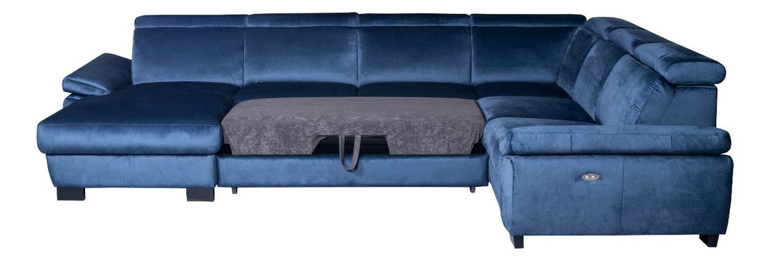 Colțar în formă de U Timo (Albastru închis) (D)