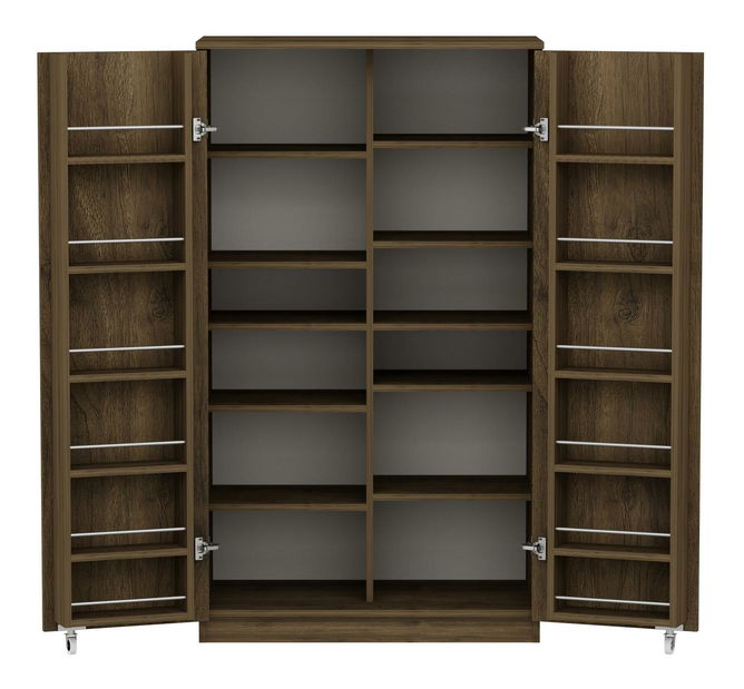 Ruhásszekrény Passek (dió)