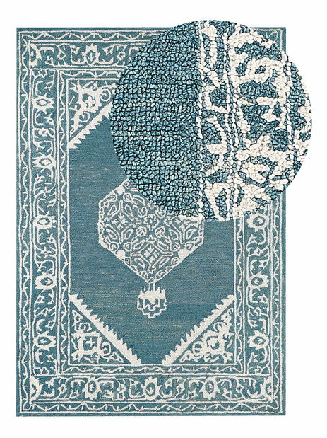 Covor 160 x 230 cm Gevsa (albastru)