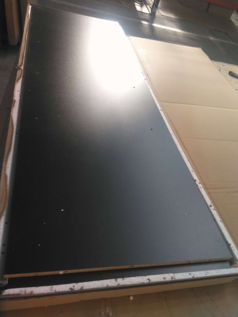 Dulap London XI (negru + negru + alb lacobel) *resigilat