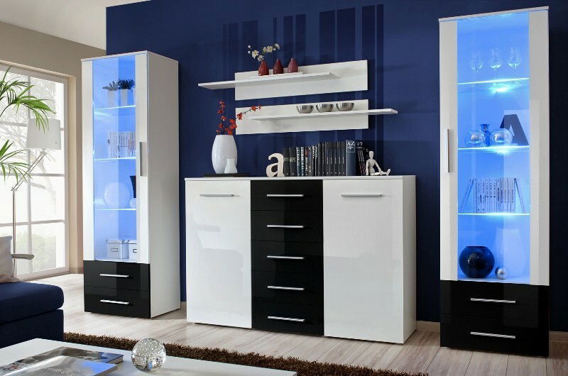 Obývacia stena Gorefield 23 WSHWH GD (s osvetlením)