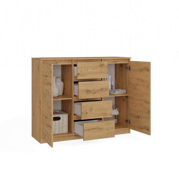 Comodă Musecalo 8 (stejar artisan)