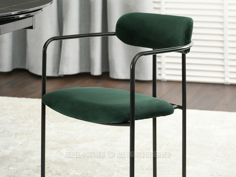 Scaun Magnus (verde + negru)