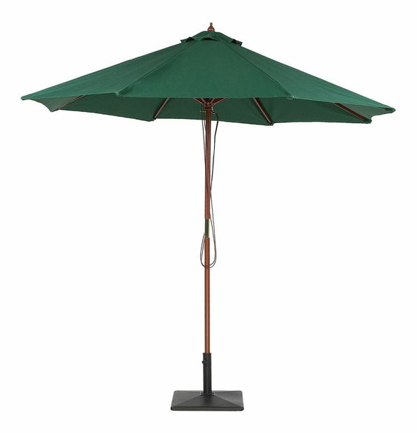 Záhradný slnečník 270 cm TRATORIA II (polyester) (zelená)