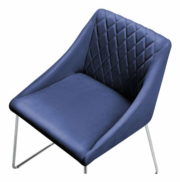 Set 2ks. jedálenských stoličiek Aricata (námornícka modrá)