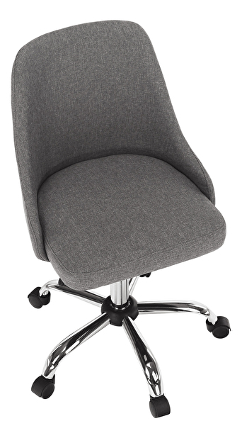 Kancelárska stolička Edrita (sivá)