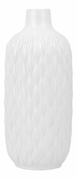 Vază ELON 31 cm (sticlă laminat) (alb)