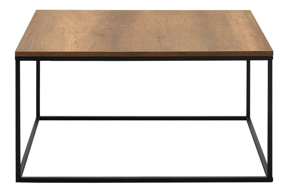 Măsuță cafea Shepolendo 2 (nuc + negru)