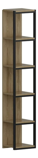 Raft Tortula (stejar + negru)