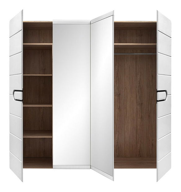 Šatníková skriňa BRW Byron SZF2D2L/21/22