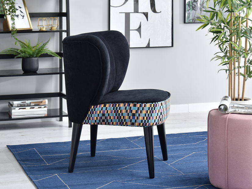 Relaxačné kreslo Arginteno (čierna)