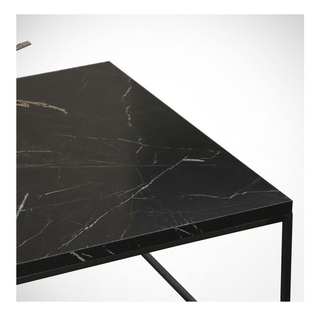 Dohányzóasztal Cosca (fekete + fehér)