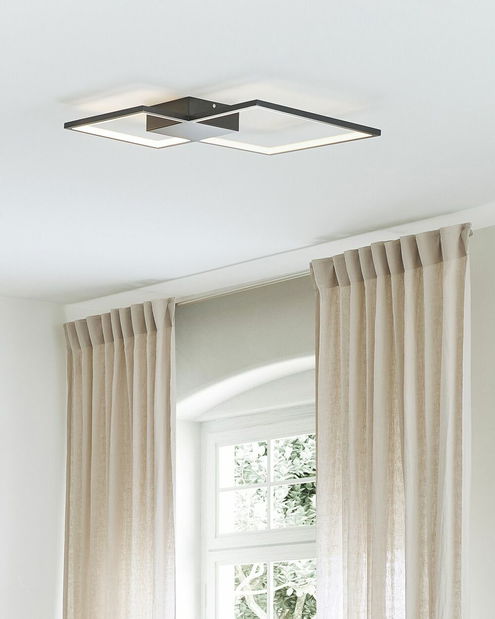 Stropné svietidlo Oksza (čierna)