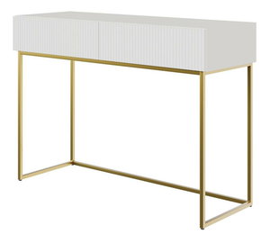 Masă de toaletă Vertigo V3 (alb + auriu)