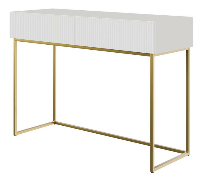 Fésülködőasztal Vertigo V3 (fehér + arany)
