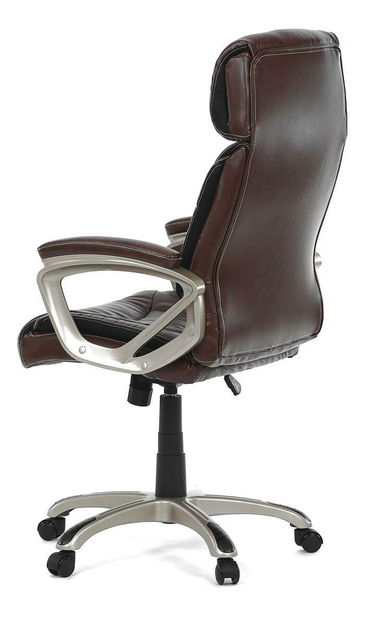 Uredska fotelja Doblemente (tamnosmeđa)