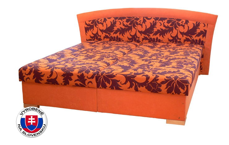 Manželská posteľ 180 cm Pescara (so sendvičovým matracom)