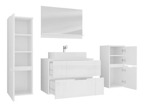 Kupaonski set Zephyr III (bijela)