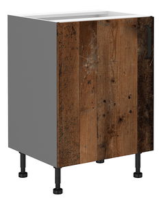 Donji kuhinjski ormarić Oldie 60 D 1F BB (antracit + old style)