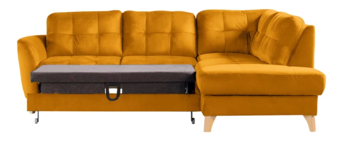 Kutna garnitura Vista (žuta) (D)