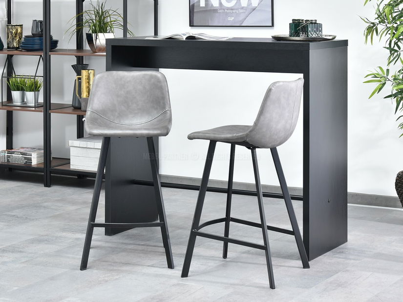 Scaun Gina (gri + negru)