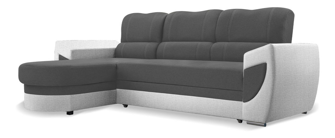 Kutna garnitura Trento (siva + svijetlosiva) (L)