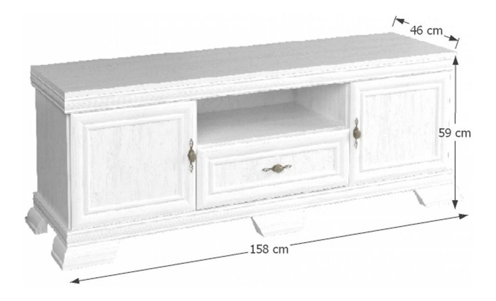 TV stolić/ormarić Koro KRT2 (sosna andersen)