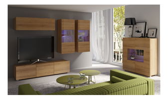 Tv stolík Calabria RTV 150 (dub zlatý + dub zlatý)