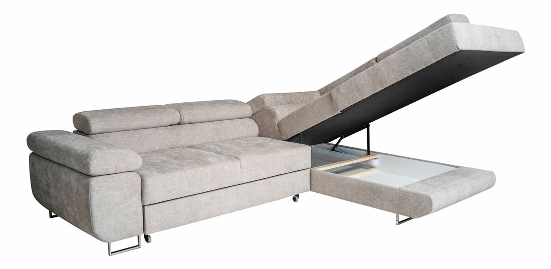 Sarokkanapé Moshe (világosbarna) (J)