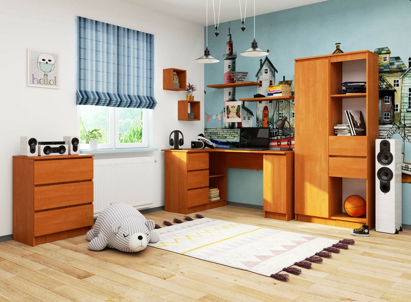 Kutni PC stolić Bevin (joha) (L)