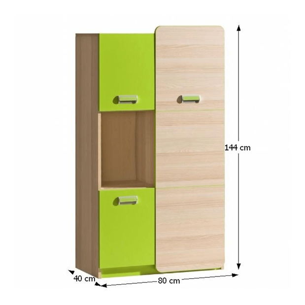 Skrinka Echo L5 zelená