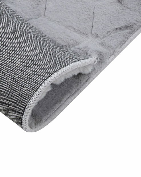 Tepih od umjetnog krzna 80 x 150 cm Thae (siva)