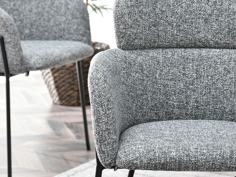 Scaun Baggie K (gri + negru)