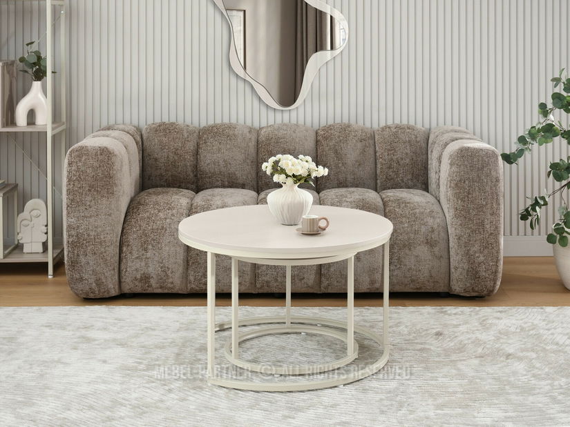 Măsuță de cafea Krzaklewski (crem)