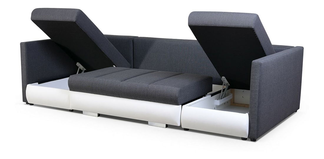 Sarokkanapé U Roxane (világosbarna)