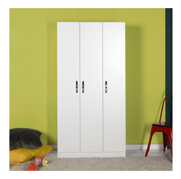 Šatníková skriňa Teltoretta (biela)