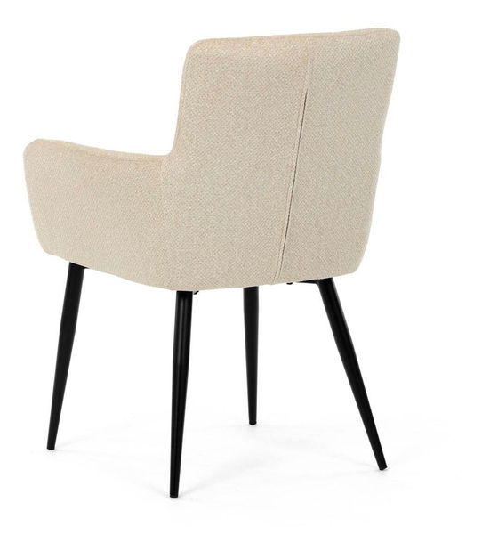 Jedálenská stolička Dedicada (krémová)