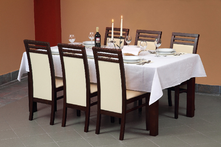 Jedálenský stôl Samba 180x100 (pre 8 osôb) (jelša) *bazár