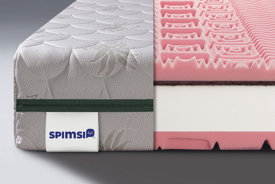 Habszivacs matrac SPIMSI Rózsa 200x90 (T5/T3)