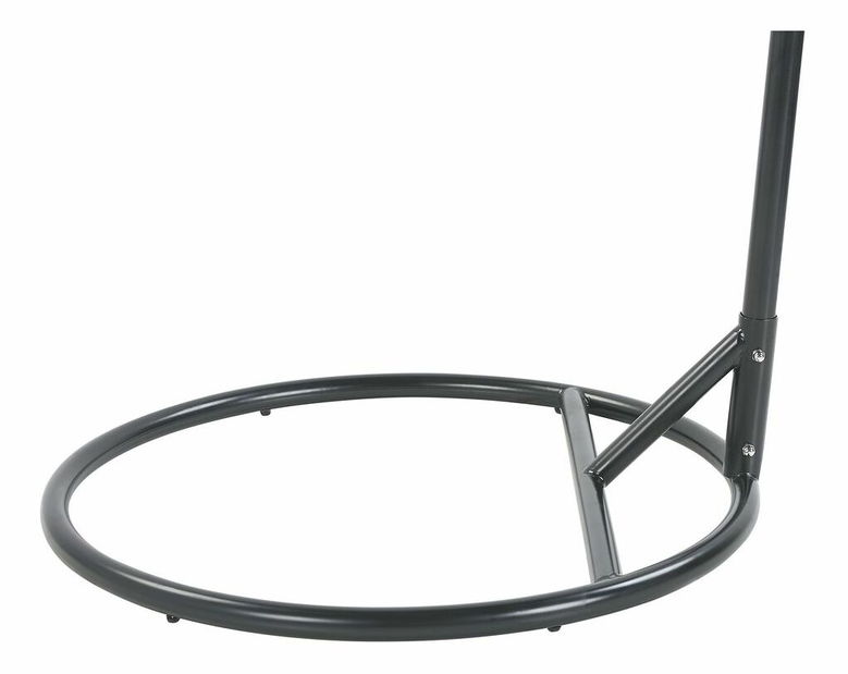 Závesné kreslo Aslaug (čierna)