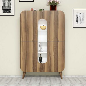 Ormarić Mins (orah + bijela)