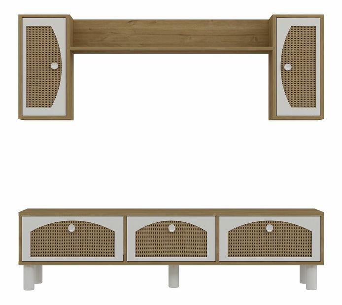 Nappali fal Simplicado (Hazeran tölgy)