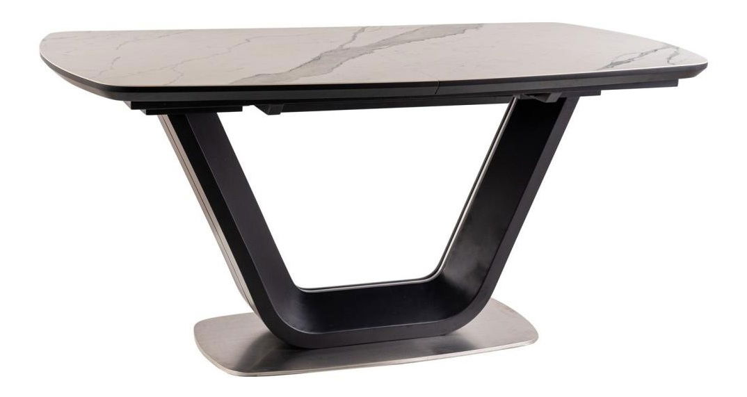 Jedálenský stôl Austin (pre 6 až 8 osôb) (čierna)