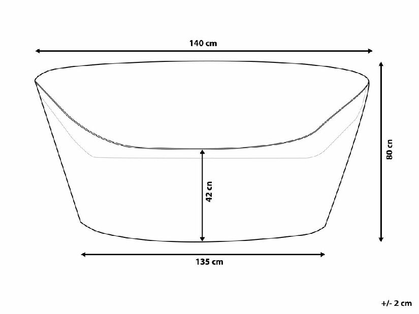 Protecție pentru mobilier de grădină 140 x 135 x 80 cm Chuza (gri)