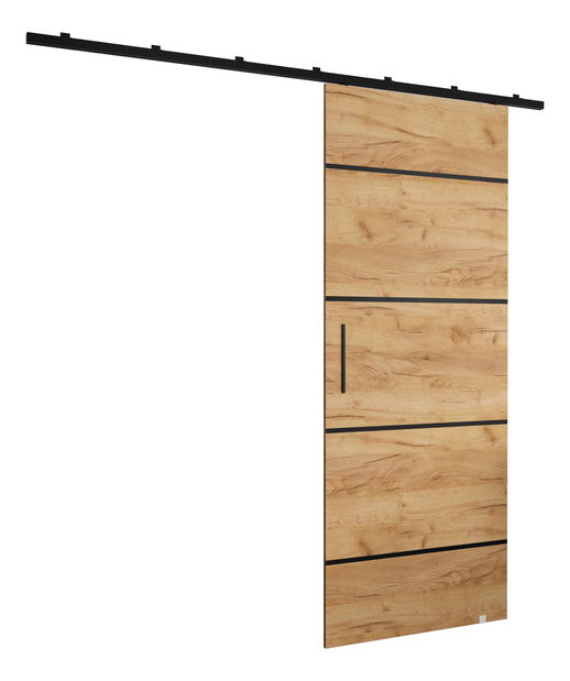 Klizna vrata 70 cm Zodiac IV (hrast craft)